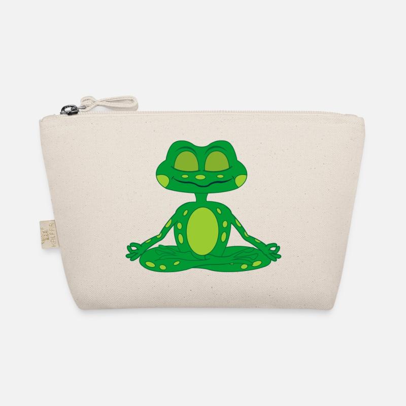Zen-Meditationsfrosch Bio-Täschchen