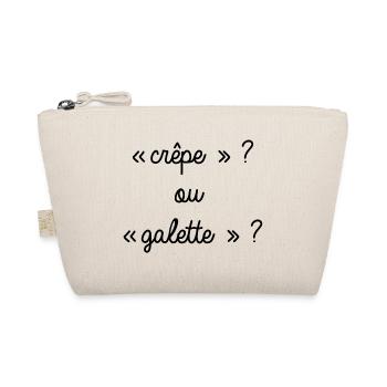Bretagne - Crêpe ou galette ? - Trousse biologique - nature - Devant