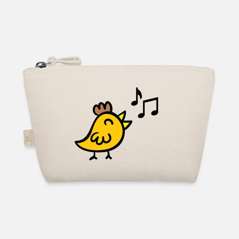 singendes küken Bio-Täschchen