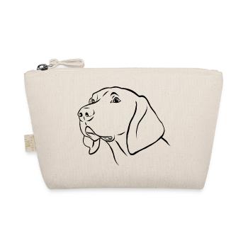 Portrait de Weimaraner - Trousse biologique - nature - Devant