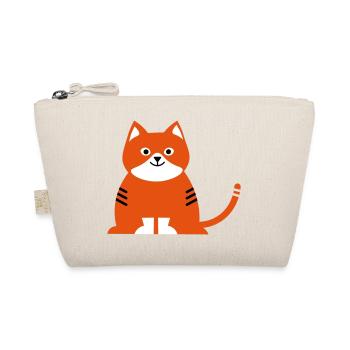 cat - Organic Pouch - nature - Front