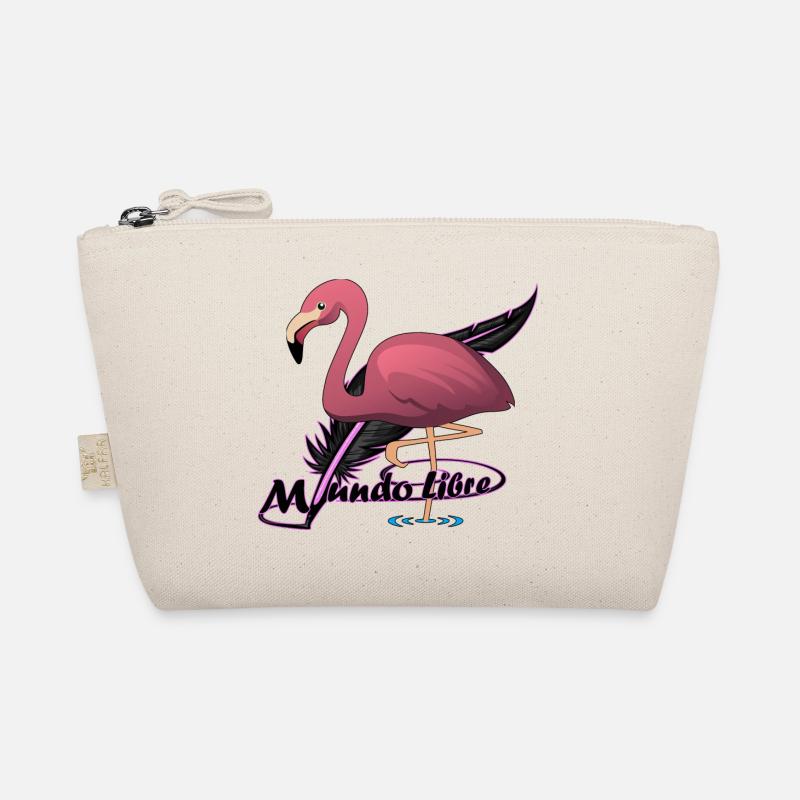 Flamenco-Vogel Bio-Täschchen