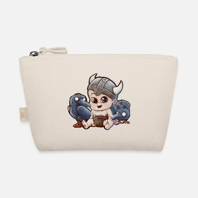 Odin Wikinger Baby - Bio-Täschchen - Natur