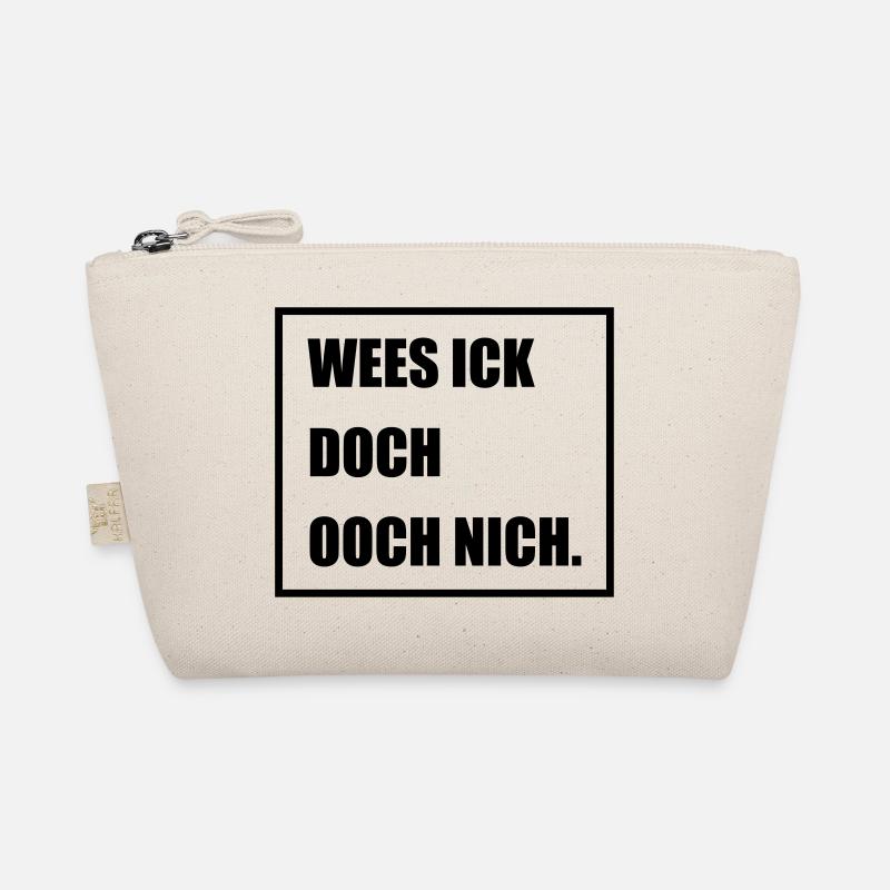 Wees Ick doch Ooch nich - Berlinern Lustig - Bio-Täschchen - Natur