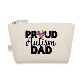Proud Autism Dad - Organic Pouch - nature - Front