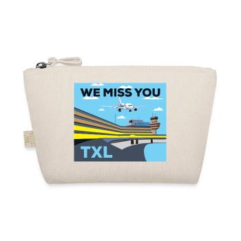 TXL, we miss you, retro - Organic Pouch - nature - Front
