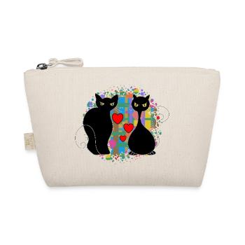 Cats - Organic Pouch - nature - Front