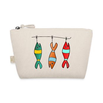 SARDINE. FISH. APRIL FOOL. SEA. OCEAN. - Organic Pouch - nature - Front