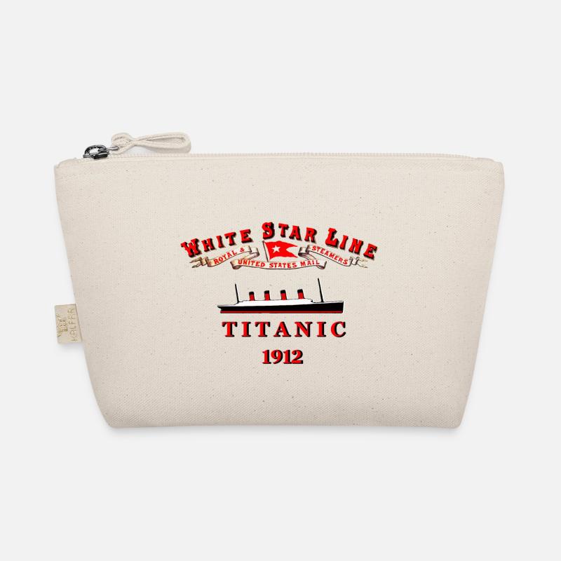 TITANIC WHITE STAR LINE 1912 - Bio-Täschchen - Natur