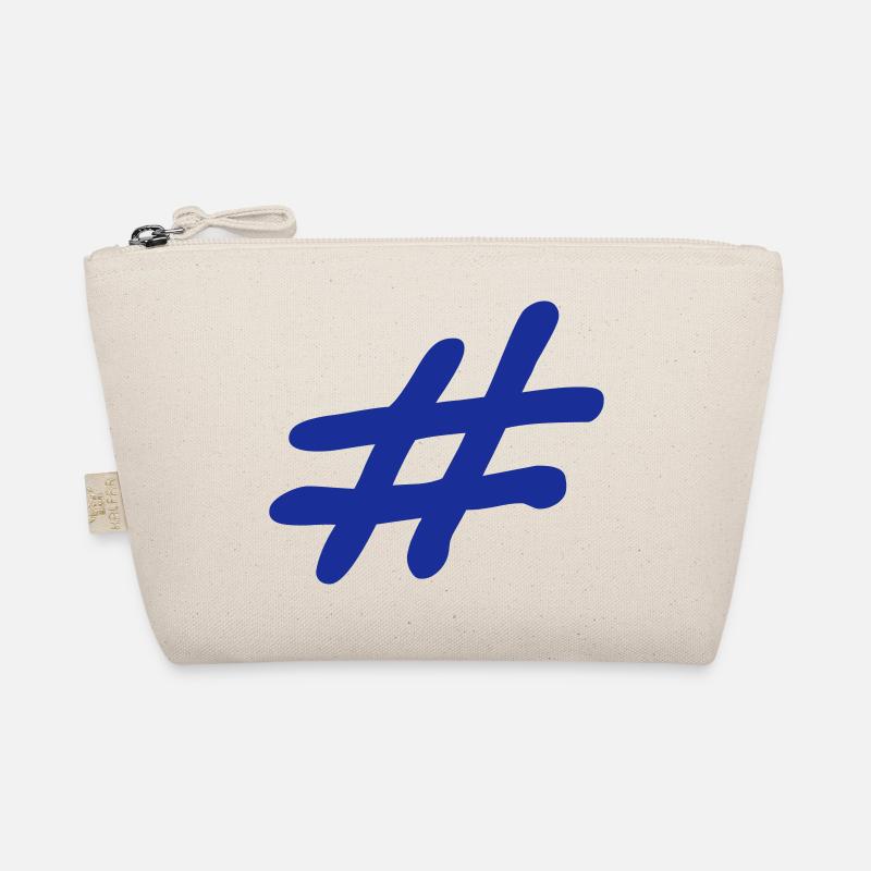 hashtag - Organic Pouch - nature