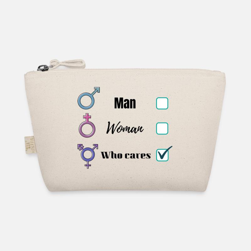 Clothing I am non-binary Organic Pouch