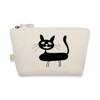 Cat - Bio-Täschchen - Natur - Vorne