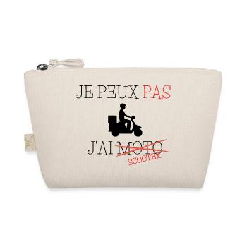 Je peux pas j'ai moto - Trousse biologique - nature - Devant