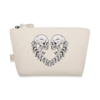Cœurs de crânes dualistes - Trousse biologique - nature - Devant