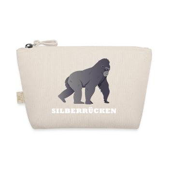 Silberrücken | Gorilla - Bio-Täschchen - Natur - Vorne