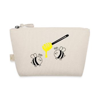 honey bees 2 - Organic Pouch - nature - Front