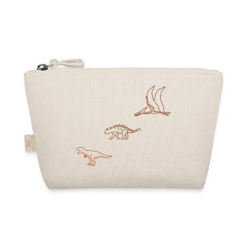 dinosaur - Organic Pouch - nature - Front