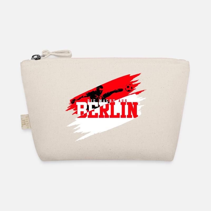 Fußball Berlin - Bio-Täschchen - Natur