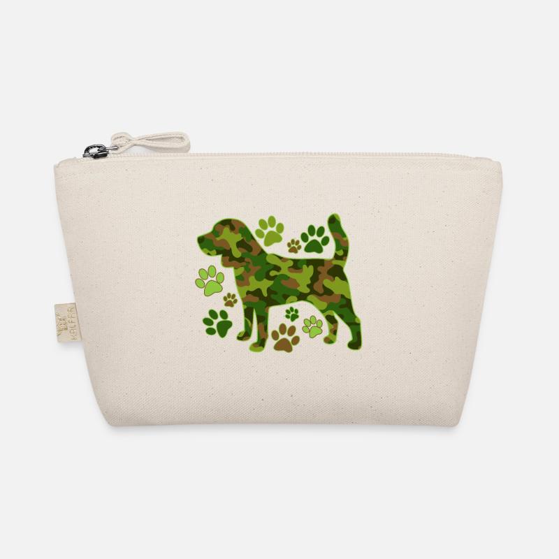 Beagle Jagdhund Tarnung Bio-Täschchen