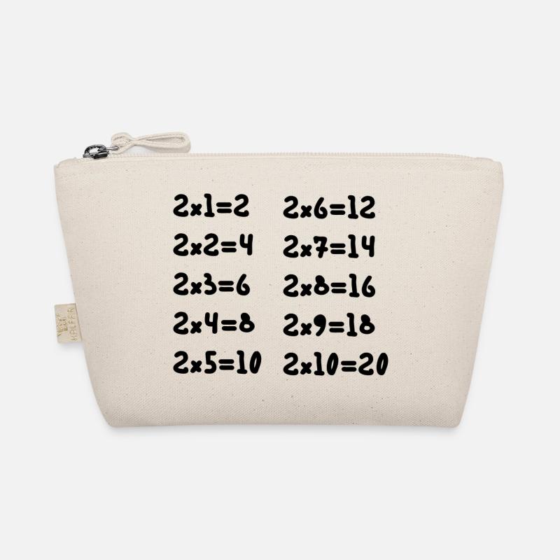 Two multiplication table Organic Pouch