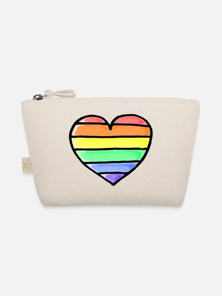 LGBT Pride - Bio-Täschchen - Natur