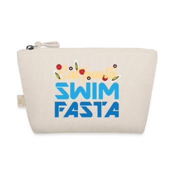 Eat Pasta swim Fasta Sport Schwimmer Wasserratte - Bio-Täschchen - Natur - Vorne