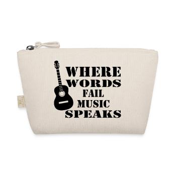 Rock and Roll Rock Music - Organic Pouch - nature - Front