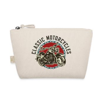 moto rétro Cafe Racer moto classique inde - Trousse biologique - nature - Devant