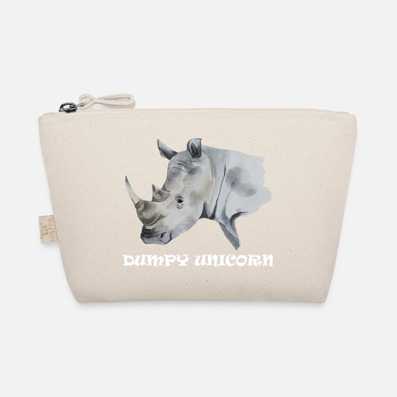 Dumpy Unicorn Plumpes Unicorn Rhinoceros Organic Pouch