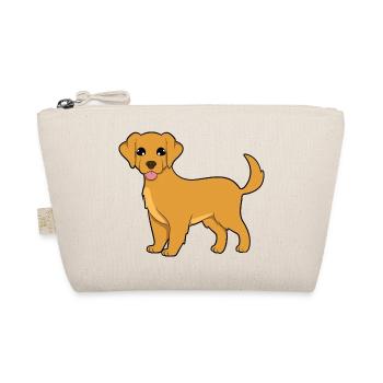 Golden Retriever - Bio-Täschchen - Natur - Vorne