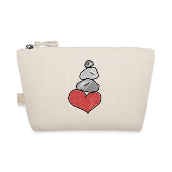 Pierres de coeur - Trousse biologique - nature - Devant