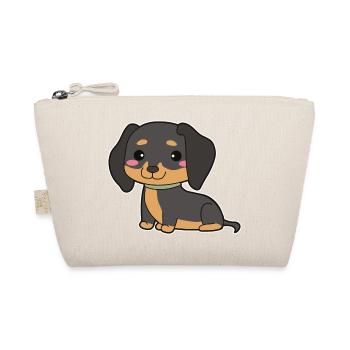 Dachshund - Organic Pouch - nature - Front