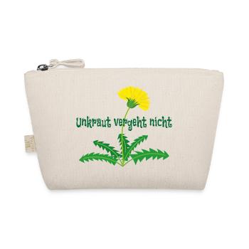 Unkraut vergeht nicht Dandelion - Bio-Täschchen - Natur - Vorne