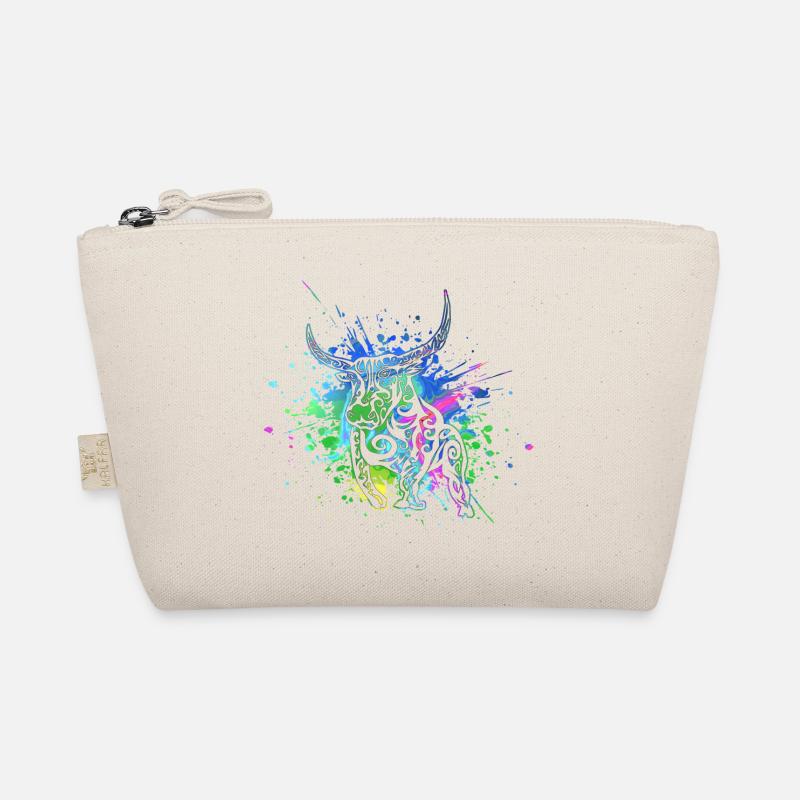 Stier - Sternzeichen Stier - Ich bin Stier - Bulle Bio-Täschchen