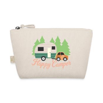Happy Camper, Amateur de randonnée et de camping, Cadeau de camping-car - Trousse biologique - nature - Devant