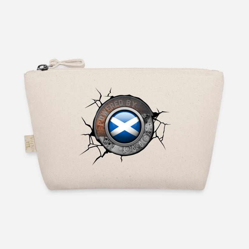 Scotland Steampunk Engine Powered By Pride Organic Pouch