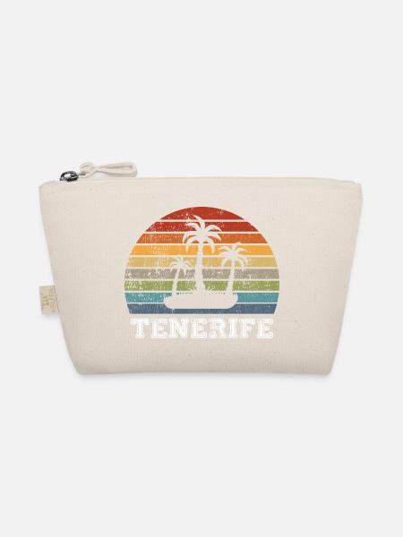 Design vintage de plage de Tenerife - Trousse biologique - nature - Devant