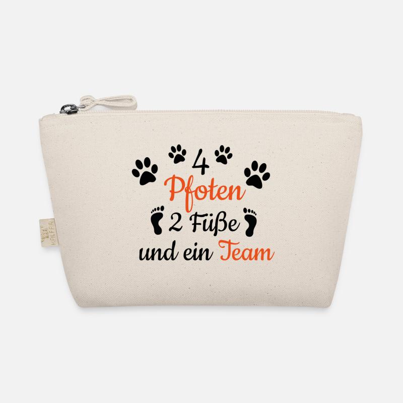 Hundeliebhaber Hunde Geschenkidee Hundebesitzer - Bio-Täschchen - Natur