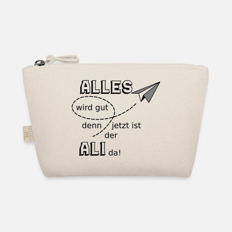 Alles wird gut lustiger Spruch Ali Bio-Täschchen