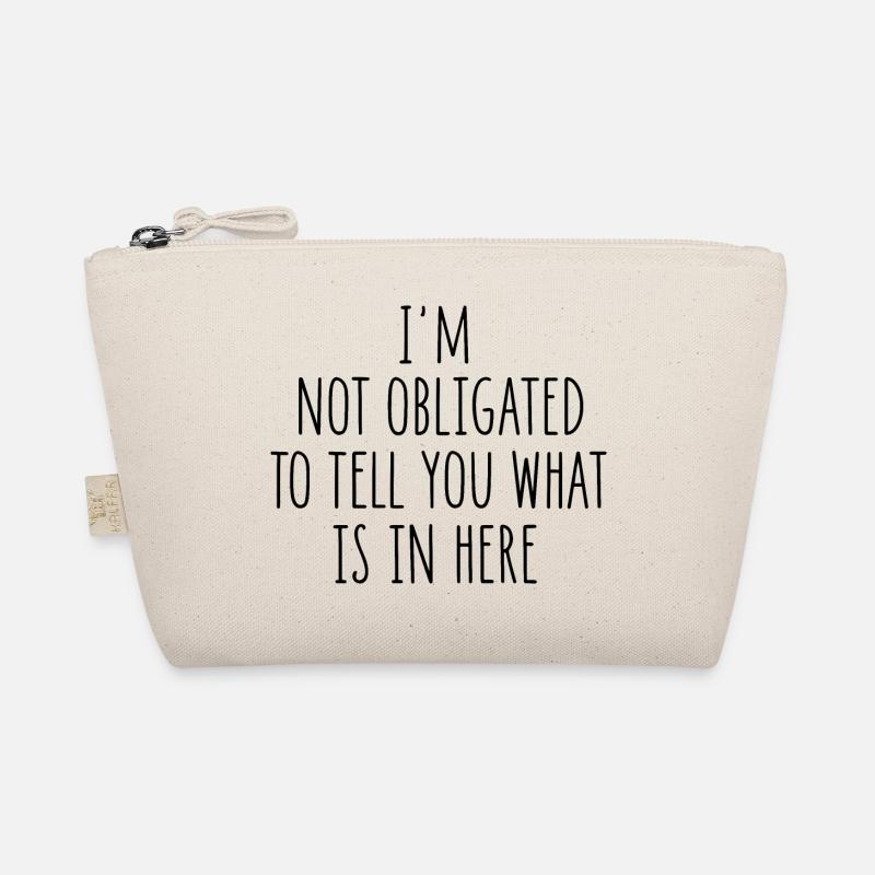 Lustiger sarkastischer Slogan Bio-Täschchen