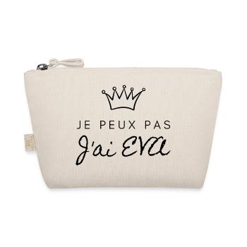 Je peux pas j'ai eva cadeau - Trousse biologique - nature - Devant
