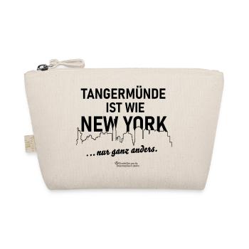 Tangermünde ist wie New York - Bio-Täschchen - Natur - Vorne