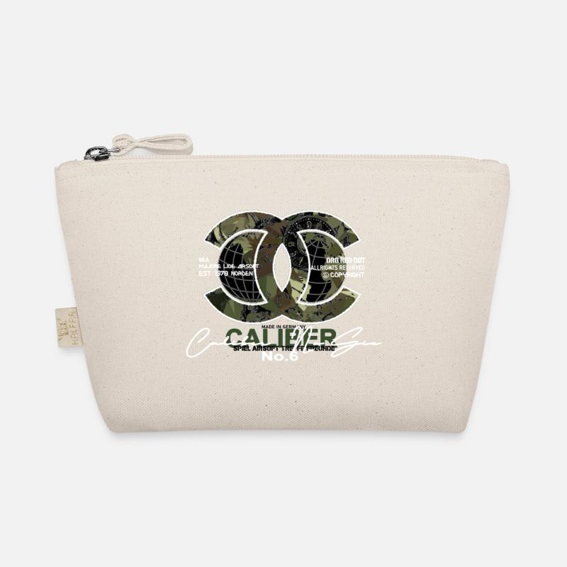 caliber no 6 Airsoft softair tees nice geschenkide Organic Pouch