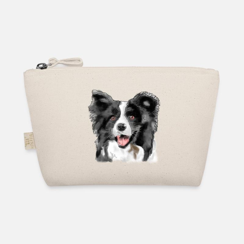 Border Collie Bio-Täschchen