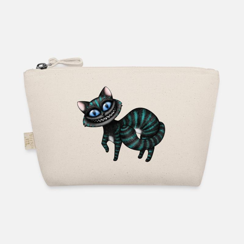 Blue Cheshire Cat Organic Pouch