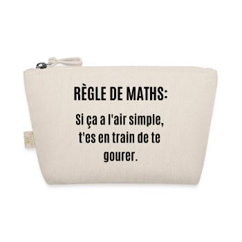 règle de maths - Trousse biologique - nature - Devant