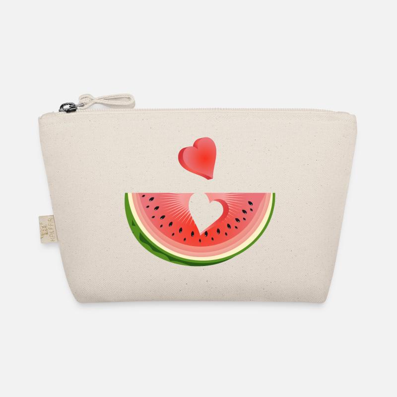 Morceau de pastèque avec cœur Trousse biologique