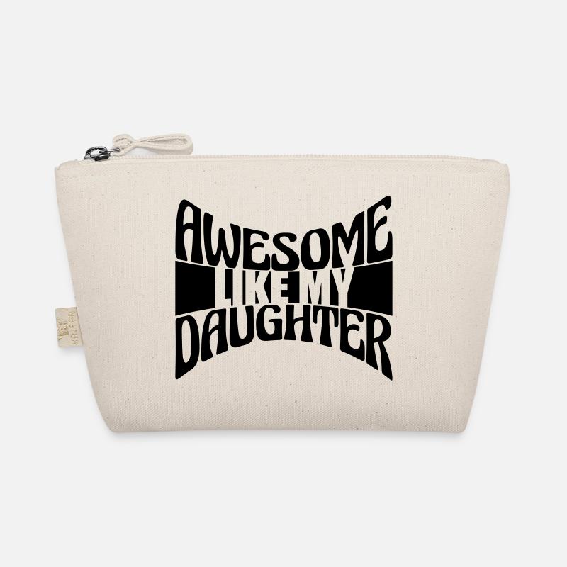 Awesome Like My Daughter Organic Pouch