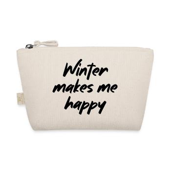 L’hiver me rend heureux - Trousse biologique - nature - Devant