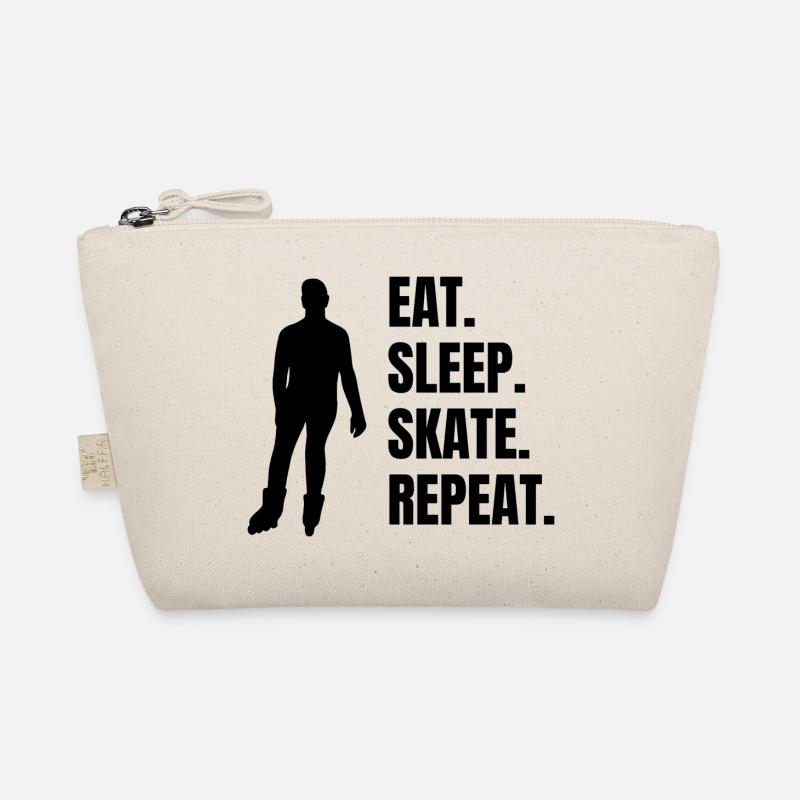 Roller Skate Inliner Skater Inline Skating Gift Organic Pouch